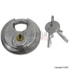 Security Solutions Disc Padlock Metallic Silver 70mm 360BP