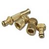 Am-Tech Hose Fitting Set Brass 4Pk U2520