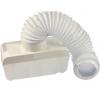 Unifit Universal Tumble Dryer Indoor Condenser Vent Kit Box With Hose for Logik white 2532 