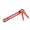 Am-Tech Heavy Duty Powder Coated Steel Skeleton Frame Caulking Gun Silver and Red 11-Inch H2150