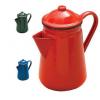 Enamel Coffee Pot 13cm - Blue/Red/Green