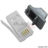 Selectric UK Telephone DIY Plug Kit White 3Pk 1539BP