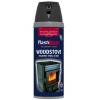 Plasti-Kote Wood Stove Spray Paint Satin Black 400ml 26030