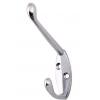 Starpack Chromed Plated Hat and Coat Hook Metallic Silver 72105