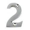 Best Number 2 Chrome Polished Lacquered - 75mm