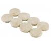 Best Self-Adhesive Round Felt Pads Beige 25mm x 4mm 12Pk 43121 