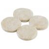 Best Self-Adhesive Round Felt Pads Beige 32mm x 4mm 4Pk 43122 