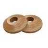 Best Solid Oak Wooden Pipe Rose To Fit 15mm Pipes 4Pk 43137 