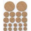 Best Self-Adhesive Round Felt Pads Beige Assorted Sizes 43130