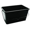 Rodo Large Plastic Scuttle Black 14.5-Inch BPS