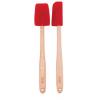 Tala Silicone Headed Wooden Handles Spatulas Assorted Set of 2 1183