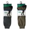 Rjm Mens Wellie Socks With Contrast Heel &amp; Toe - Assorted Colour