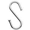 Chrome-Plated S-Shaped Hanging Hooks Pack of 5