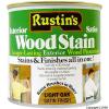 Rustins Satin Finish Exterior Woodstain Light Oak 250ml ESLO250