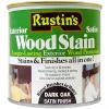 Rustins Satin Finish Exterior Wood Stain Dark Oak 250ml ESDO250