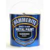 Hammerite Direct to Rust Hammered Metal Paint Black 2.5Ltr 5084795 | 8 Year Protection | Quick Drying | No Need to Prime or Undercoat