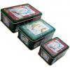 Square Cake Tins Set Silver 3Pk GTS05G