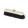 Addis Soft Broom Head-Linen Black and White 28cm 510343