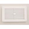 Map Louvre Plastic Vent White 9 x 6-Inch 916-02