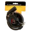 Blackspur Heavy Duty Cable Lock Black 72-Inch BH216