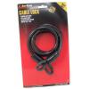 Am-Tech Heavy Duty Strong Security PVC Sleeve Cable Lock Black 1.5Mtrs T1690