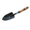 Amtech Wooden Handle Carbon Steel Hand Trowel Carbon Black U1000