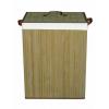 Aspect Bamboo Rectangular Folding Laundry Storage Basket Natural L 45 x W 33 x H 60cm BR026-N