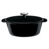 Raymond Blanc Anolon Cast Iron Oval Casserole Black 26cm 54246