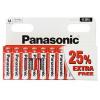 Panasonic AA Batteries Multicolored 10Pk R6RZ/10HH