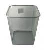 Apollo Matt Silver Mesh Waste Paper Basket