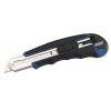 Draper Retractable Knife with Seven Segment Blade Black 18mm 72144