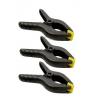 Amtech Strong Plastic Nylon Spring Clamp Set Black 6-Inch 3Pk S2955