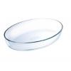 Pyrex Multipurpose Oval Glass Roaster Dish Clear 13cm x 21cm 221B000 | Heat-Resistant | Borosilicate Glass | Baking Dish | Microwave-Freezer and Dishwasher Safe