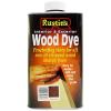 Rustins Interior And Exterior Wood Dye Dark Teak 1Ltr WDDT1000