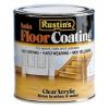 Rustins Satin Finish Acrylic Floor Coating Clear 1-Ltr AFCS1000