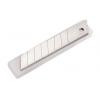 Draper Retractable Knife Blades With Seven Segments Chrome White 18mm 10Pk 13094