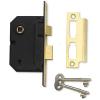 Union Two Lever Sashlock With Two Keys Polished Chrome 63mm Y2295-CH-2.50