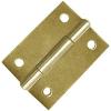 Brass Plated Steel Butt Hinges and Screws 50mm 2Pk 30691