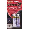 Everbuild Stick 2 Rapid Epoxy Tubes White 2 x 12ml S2RAPEXTUBE 