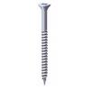 Timco Woodscrews Cross Recess Double Countersunk Zinc Plated 10-Inch x 15.5-Inch 1Pk 10312CWZ