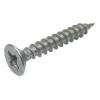 Timco Zinc Plated Cross Recess Double Countersunk Woodscrews Metallic Silver 6-Inch x 1-Inch 2Pk 00061CWZ