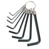 Draper Metric Hexagon Key Set on a Key Holder Pack of 8