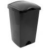 Addis Soft Collection Lift Top Bin Black 48Ltr 505618