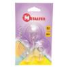 Metaltex Suction Hooks Transparent 3Pk 295003