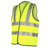 Class-Two High Visibility Warning Vest Yellow XXL 48-inch 52-inch HVV2XXL