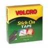 Velcro Stick On Tape Black 20mm x 10Mtr E63220