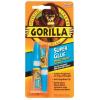 Gorilla Glue Superglue Tube Clear 3g Pack of 2 4044101 | Impact Tough Formula | Incredibly Strong | Rubber Toughened for Impact Strength | Anti - Clog Metal Tip | Bonds Glass - Wood - Metal - Ceramics - Most Plastics and More