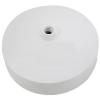 SelectRic Ceiling Rose With Clear Base White LG1735