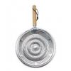 Chef Aid Stainless Steel Heat Diffuser With Wooden Handle Silver CH211