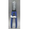 Amtech Hardened Steel Blade Tin Cutters Metallic Silver and Blue 10-Inch B2200